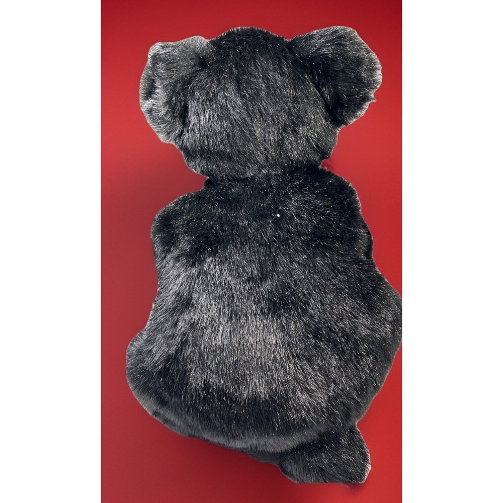 New The Bearington Collection‎ Black Bear Cub Weighted Sits Plush Stuffed Animal - Picture 7 of 12
